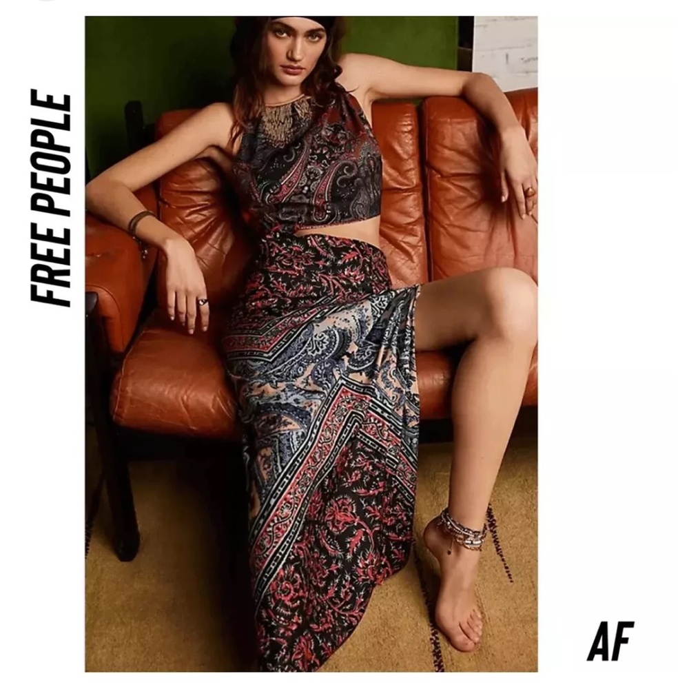 NWT Free People Ingrid Midi Dress Size 0